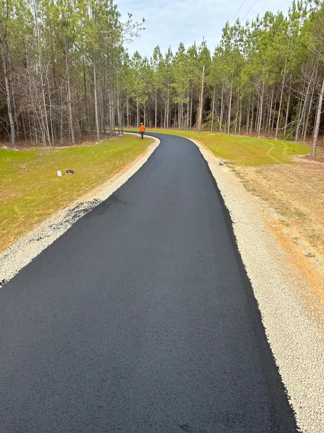 Leveling New Asphalt